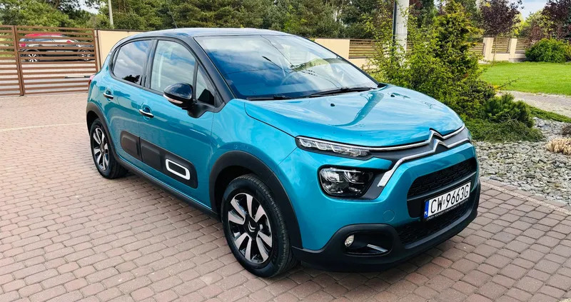 włocławek Citroen C3 cena 61900 przebieg: 11535, rok produkcji 2023 z Włocławek